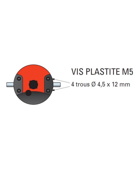 Vis M5 pour moteur T5-T5CC