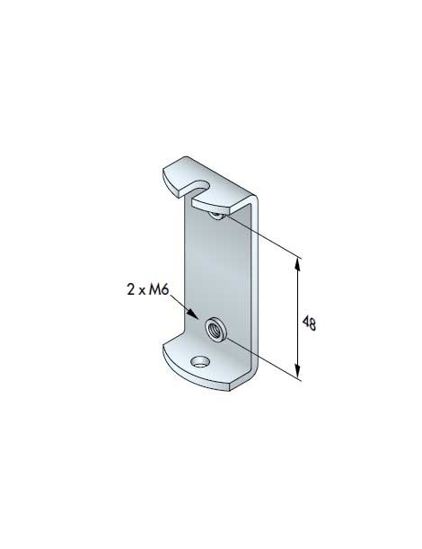 Etrier support filetage T5 - Tradi Simu Store