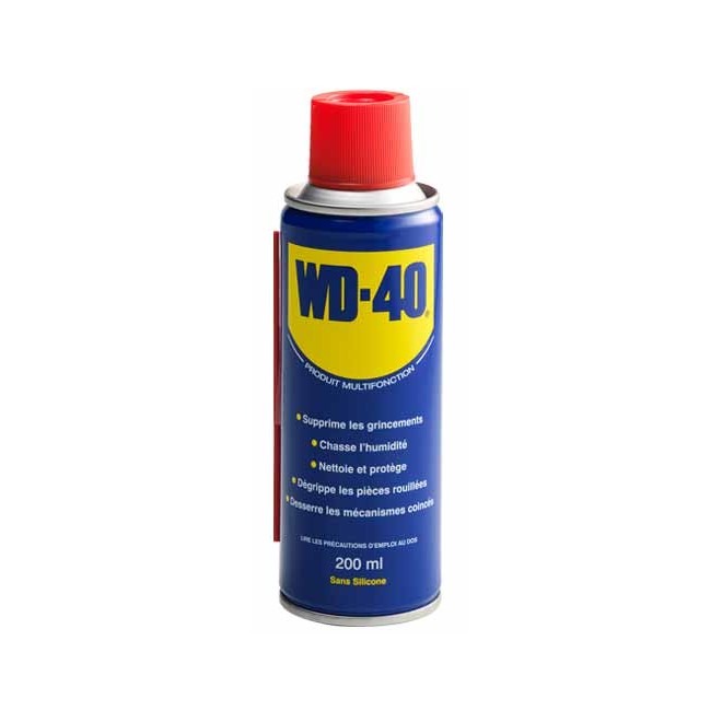 WD-40 Multi-usage Dégraisse Lubrifie 200ml WD-40 Multi-usage Dégraisse Lubrifie 200ml