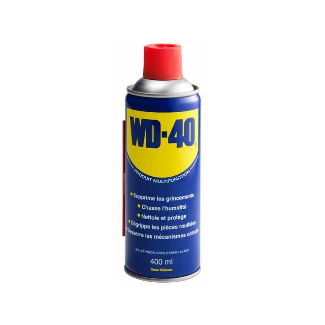 WD-40 Multi-fonctions 400ml Dégraisse Lubrifie