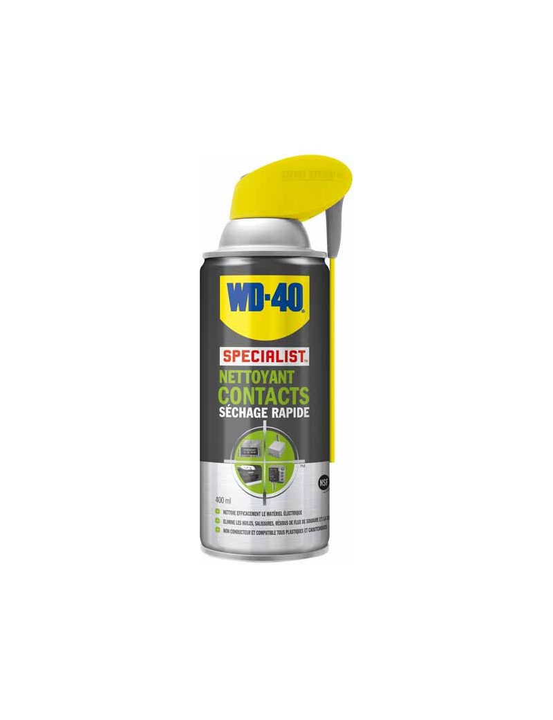 WD-40 Spécialiste Nettoyant Contacts 400ml
