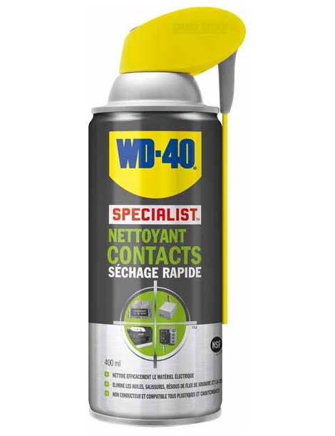 WD-40 Spécialiste Nettoyant Contacts 400ml