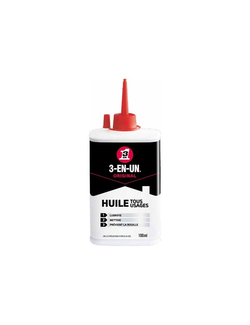 3 en 1 Original Huile tous usage burette 100ml
