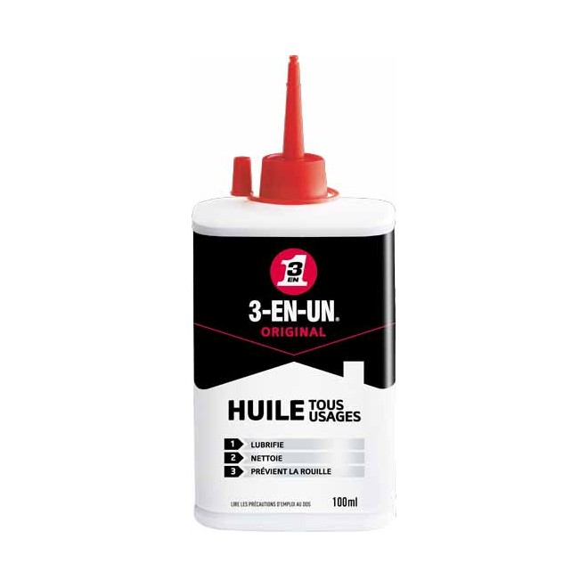 3 en 1 Original Huile tous usage burette 100ml