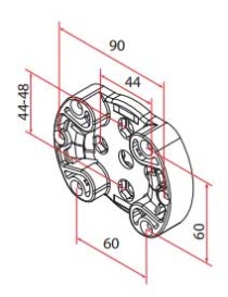 Support Moteur Cherubini Joue ZF Gamme ROLL   