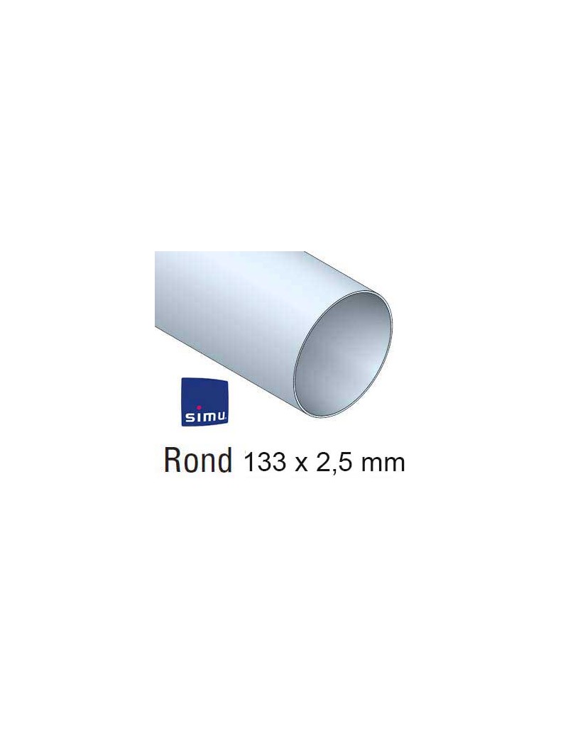Adaptations moteur simu-Somfy Ø60 - Tube Ø133 ep.2,5mm