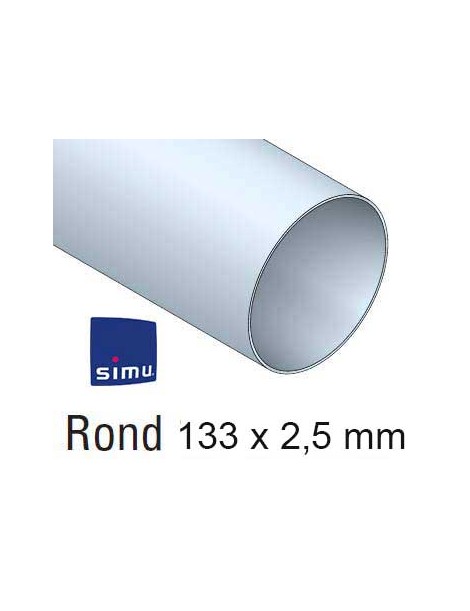 Adaptations moteur simu-Somfy Ø60 - Tube Ø133 ep.2,5mm