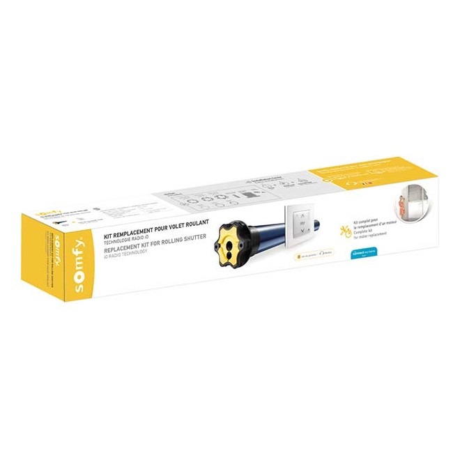 Kit Remplacement Moteur Somfy iO Fenetre Kit Remplacement Moteur Somfy iO Fenetre