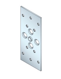 Plaque support treuil - tradi