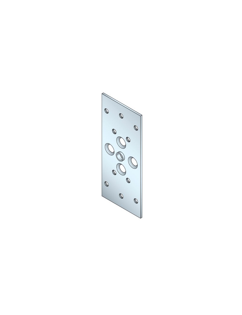 Plaque support treuil - tradi