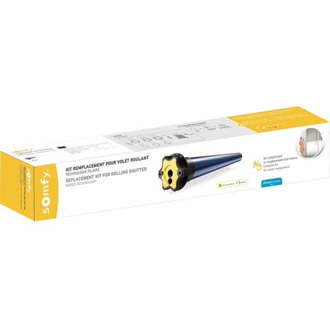 Kit Remplacement Moteur Somfy Ilmo WT 6Nm Fenetre Kit Remplacement Moteur Somfy Ilmo WT 6Nm Fenetre