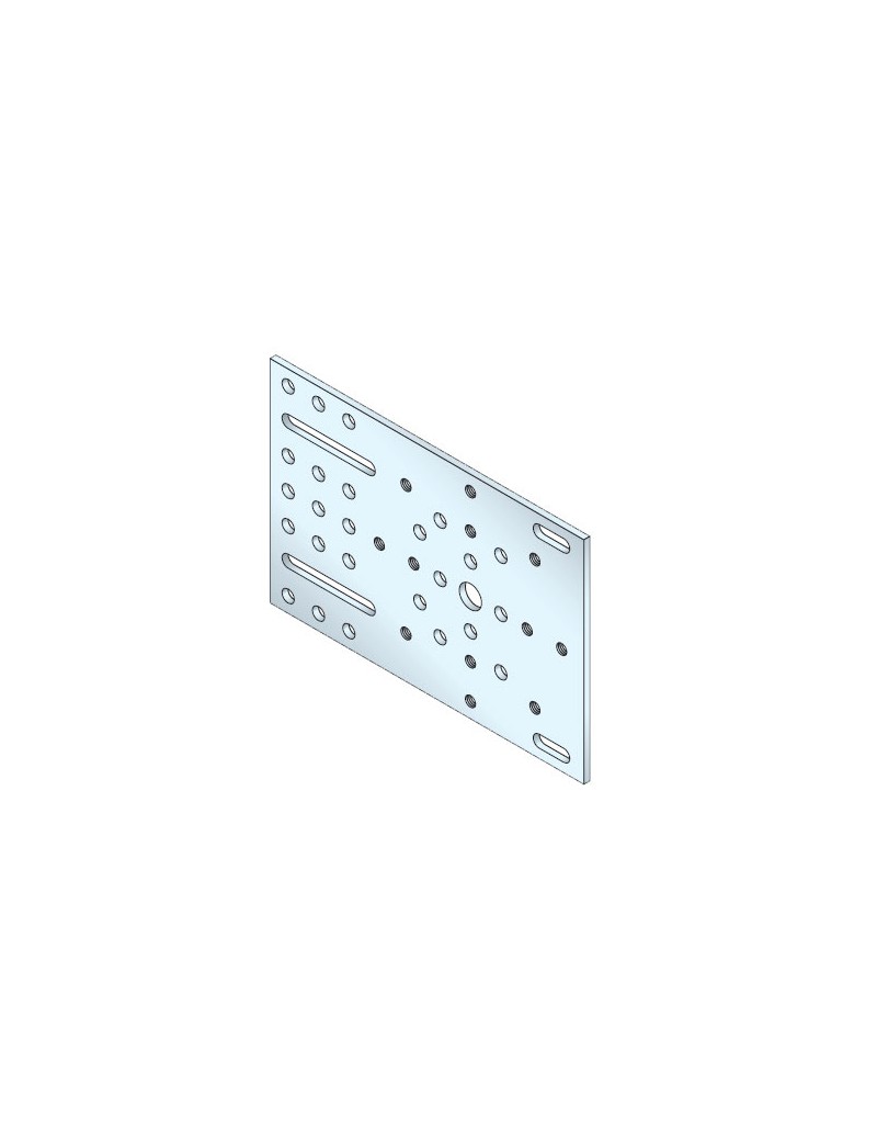 Plaque support treuil 155mm - Tradi