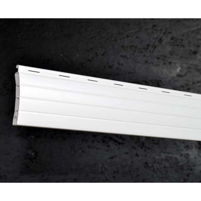 Lame 44mm PVC Blanc 160cm de long 