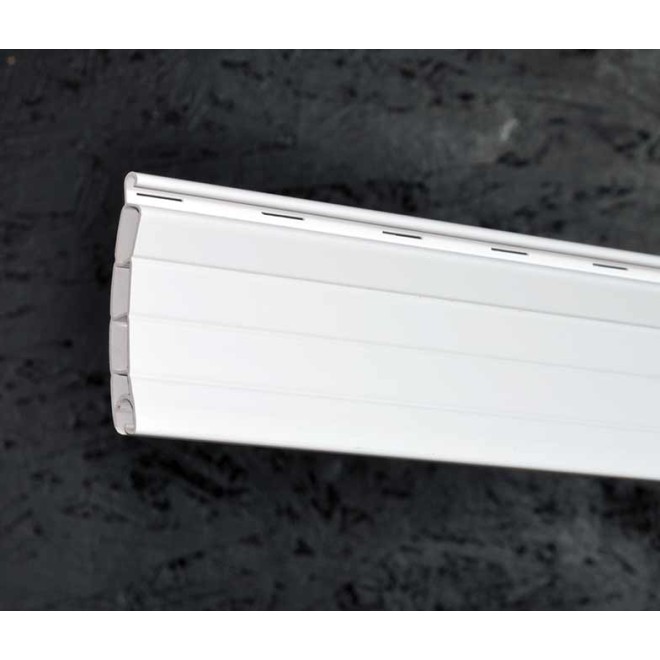 Lame 44mm PVC Blanc 160cm de long 