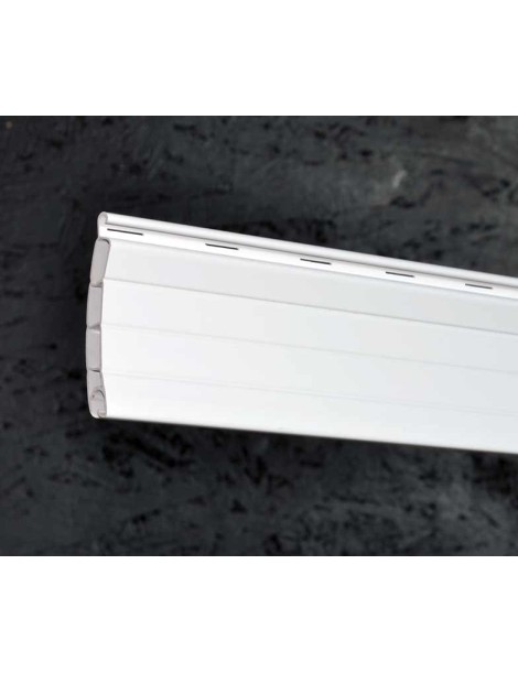 Lame 44mm PVC Blanc 160cm de long 