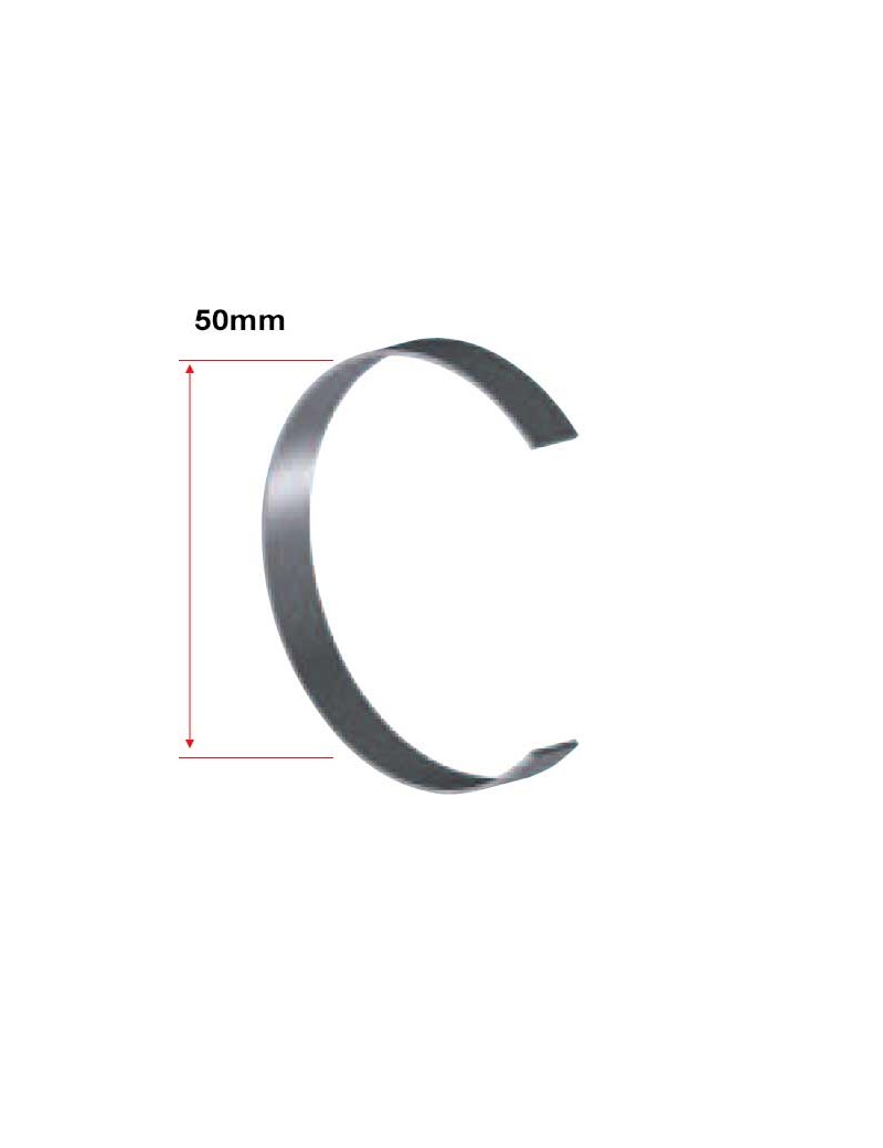 10 Clips de toile diamètre 50mm pour toile de store