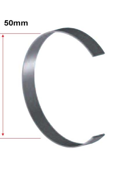 10 Clips de toile diamètre 50mm pour toile de store