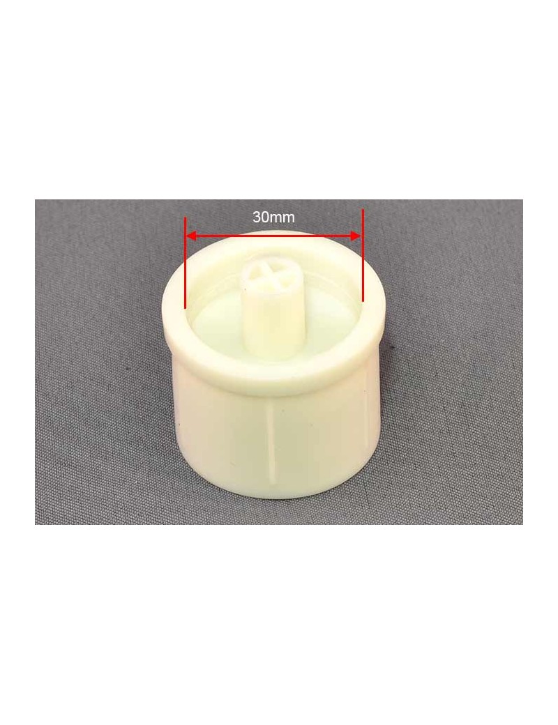 Embout pour tube Ø40 ext. Têton Ø10,8mm