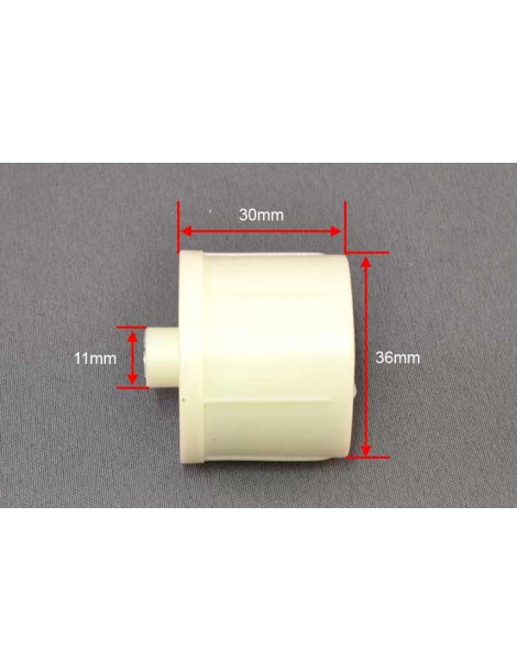 Embout pour tube Ø40 ext. Têton Ø10,8mm