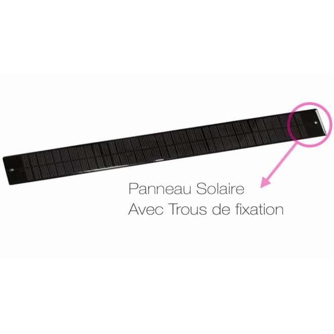Panneau Solaire Volet roulant Simu avec Trous