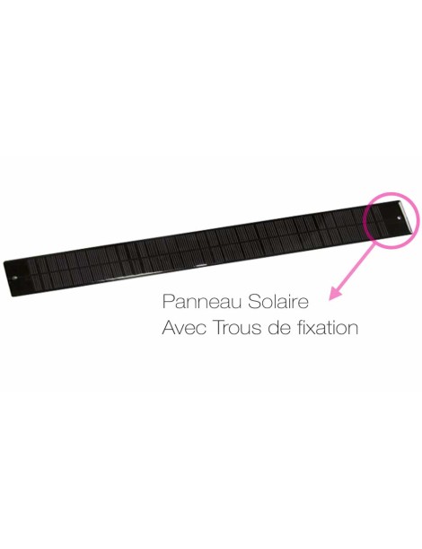 Panneau Solaire Volet roulant Simu avec Trous