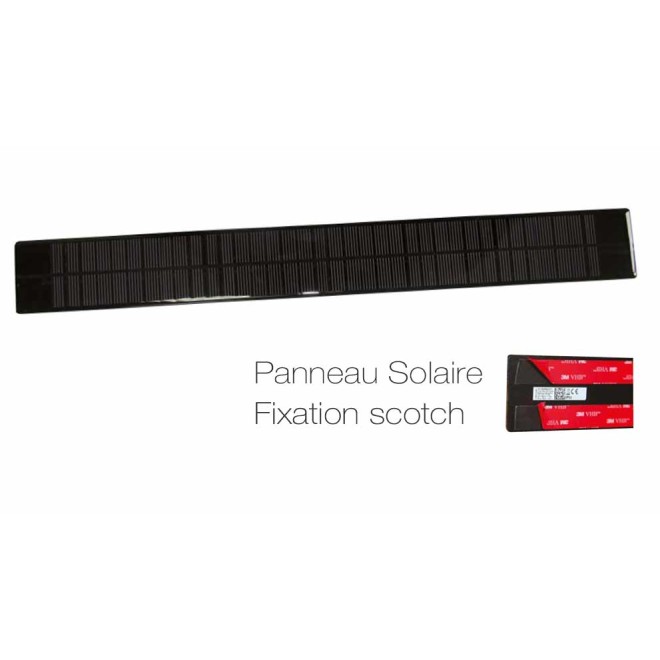 Panneau Solaire Volet roulant Simu adhésif