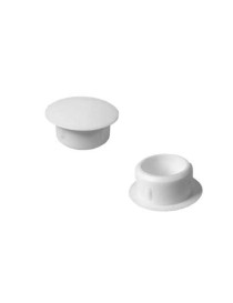 10 Bouchons Blanc 10mm cache trous