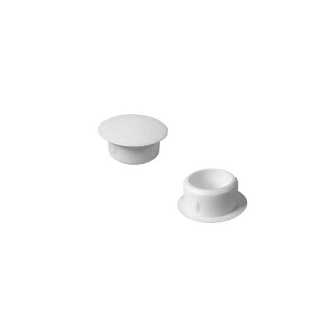 10 Bouchons Blanc 10mm cache trous