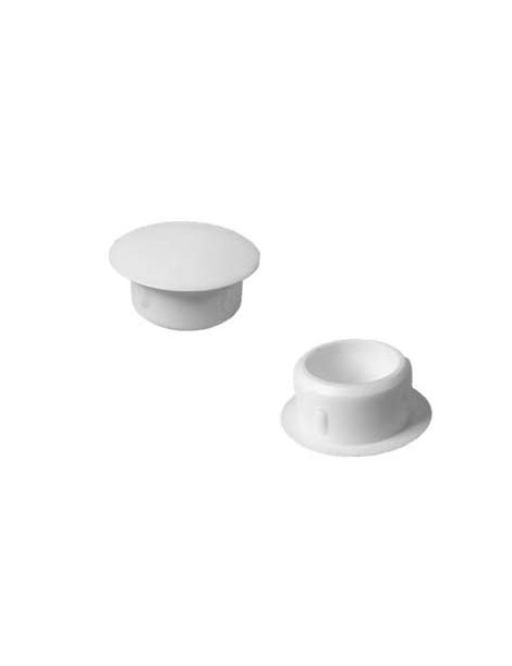 10 Bouchons Blanc 10mm cache trous