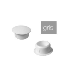 10 Bouchons Gris 10mm cache trous