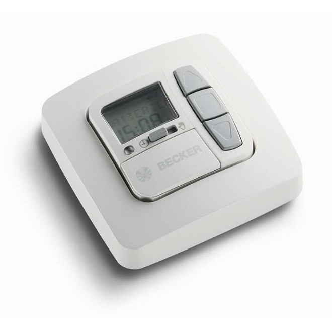 Emetteur TC511 Becker Blanc Horloge 1 canal