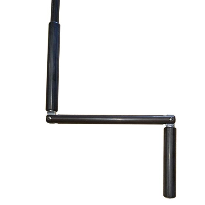 Manivelle Complète Ø13mm Marron 1200mm de long + clip