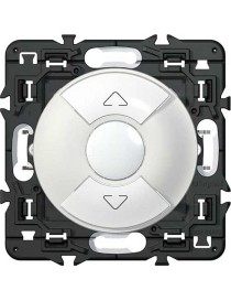 Interupteur de volet roulant Celiane Legrand Blanc