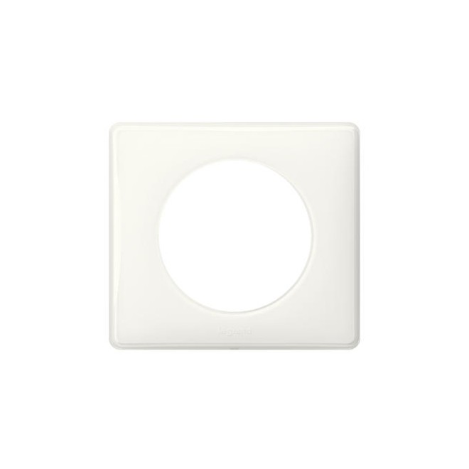 Plastron pour interupteur Céliane Legrand Blanc