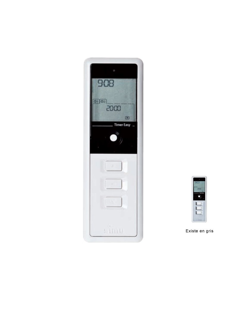 Timer Easy Télécommande Prog. 1 canal simu
