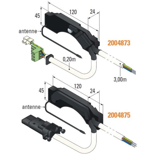 Récépteur radio déporté T5 AUTO - E simu