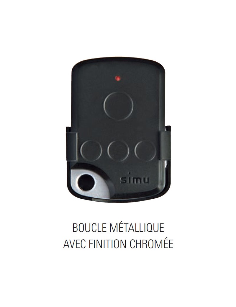 Télécommande TSA+ 4 canaux simu