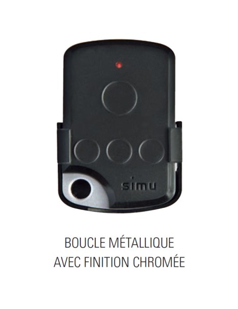 Télécommande TSA+ 4 canaux simu