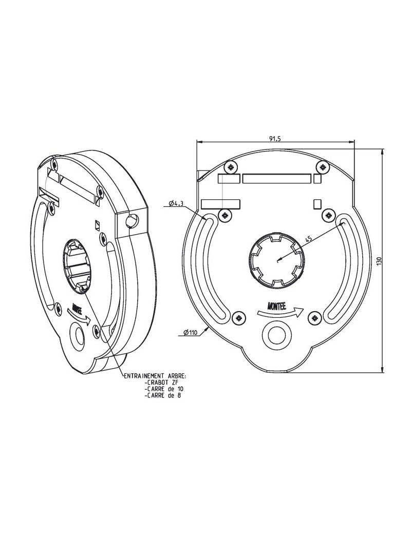 Treuil à Vis Crabot