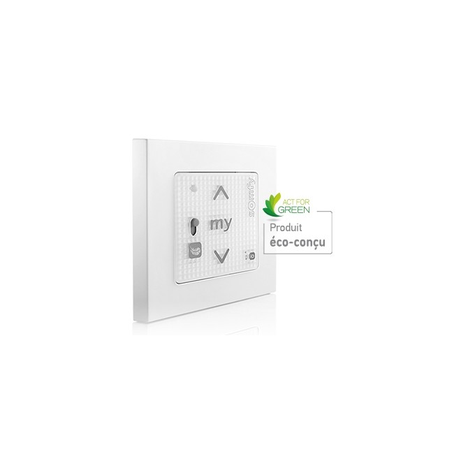 Emetteur SMOOVE RS100 iO Somfy Blanc Emetteur SMOOVE RS100 iO Somfy Blanc