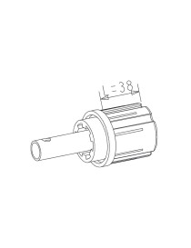 Embout  ZF45 - Tube Diam.16