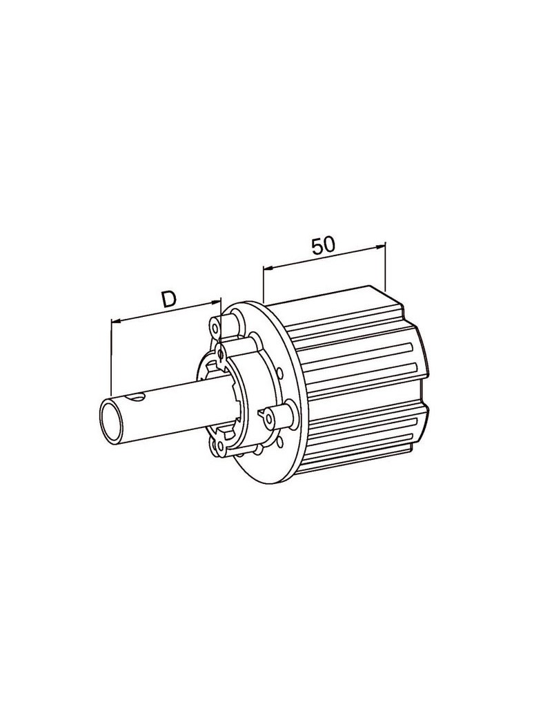 Embout ZF64 - Tube Diam. 16