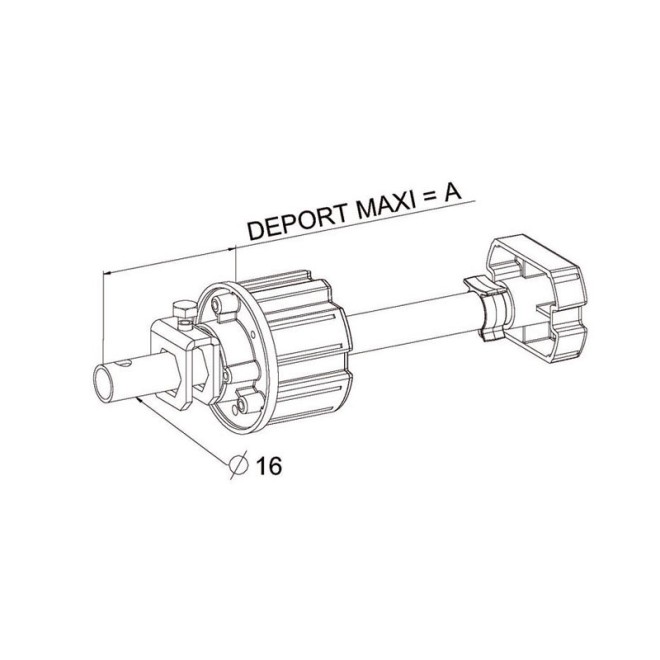 Tandem ZF64 - Tube Diam. 16