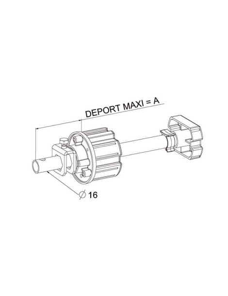 Tandem ZF64 - Tube Diam. 16