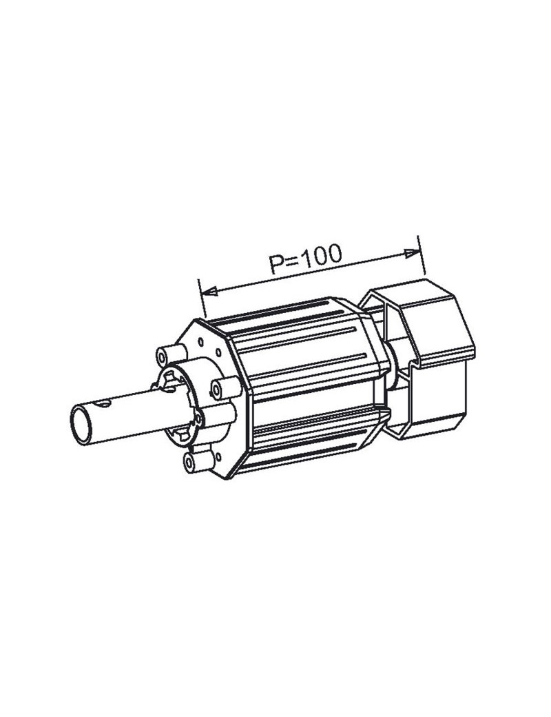 Tandem Octo 60 - Crabot / Tube Diam. 16