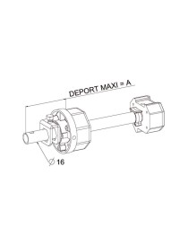 Tandem Octo 60 - Tube Diam. 16 long