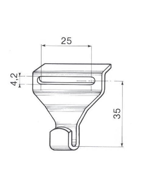 Crochet d'attelage Rigide ZF64