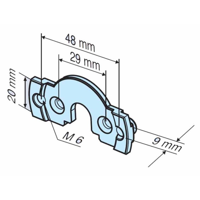 Pièce clip Mini R C-plug - jonction moteur type R Pièce clip Mini R C-plug - jonction moteur type R