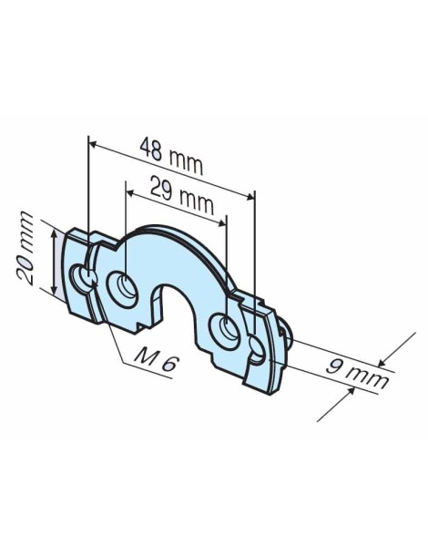 Pièce clip Mini R C-plug - jonction moteur type R