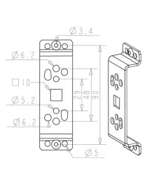 Support moteur standard universel